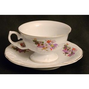 Vintage Decorative Teacup & Saucer Set